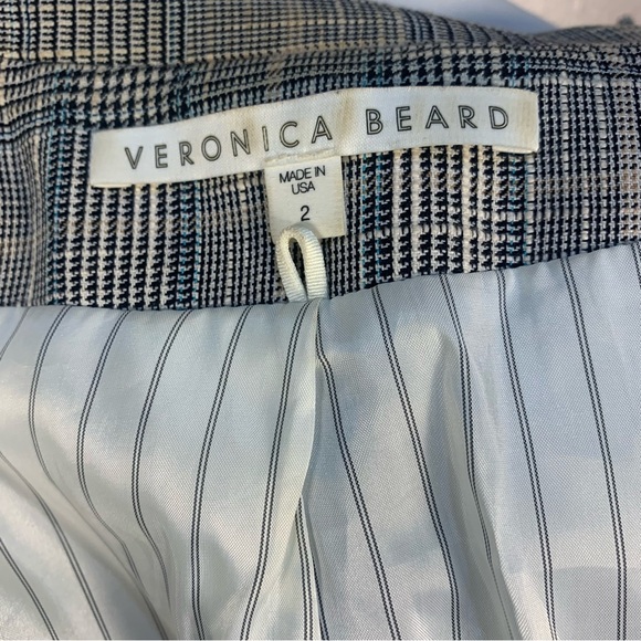 Veronica Beard Gia Dickey Check Houndstooth Blazer Jacket - Picture 9 of 14